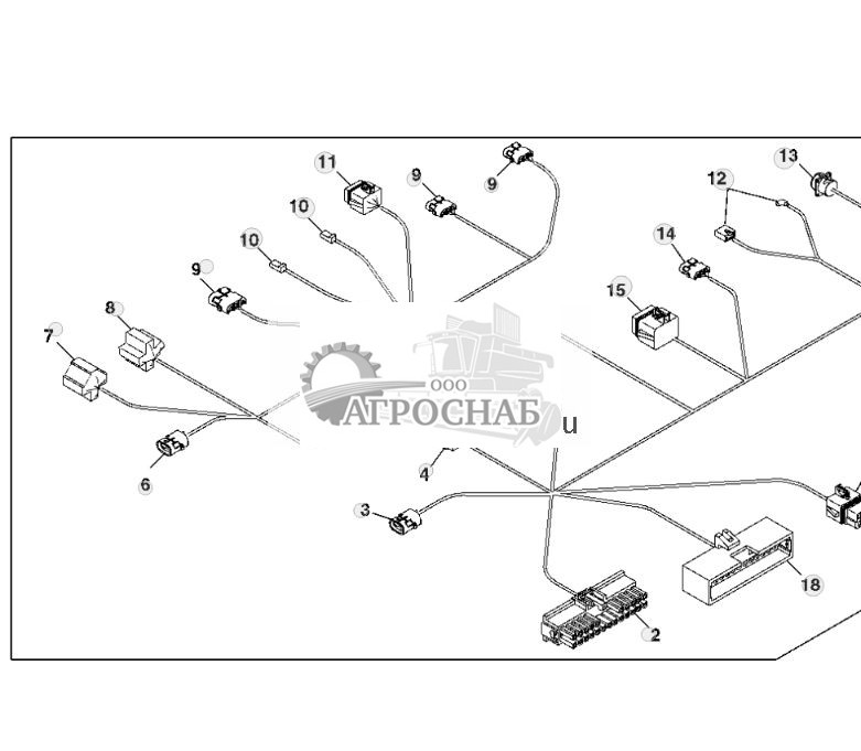 Wiring Harness, Driver information (CONSOLE) ( - 902999) - ST393935 223.jpg
